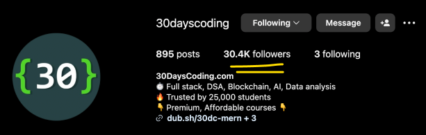 30 Days of Coding